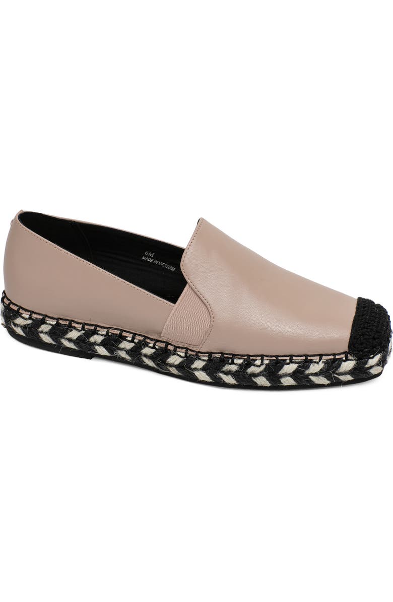 Linea Paolo Sally Espadrille Flat, Main, color, Nude