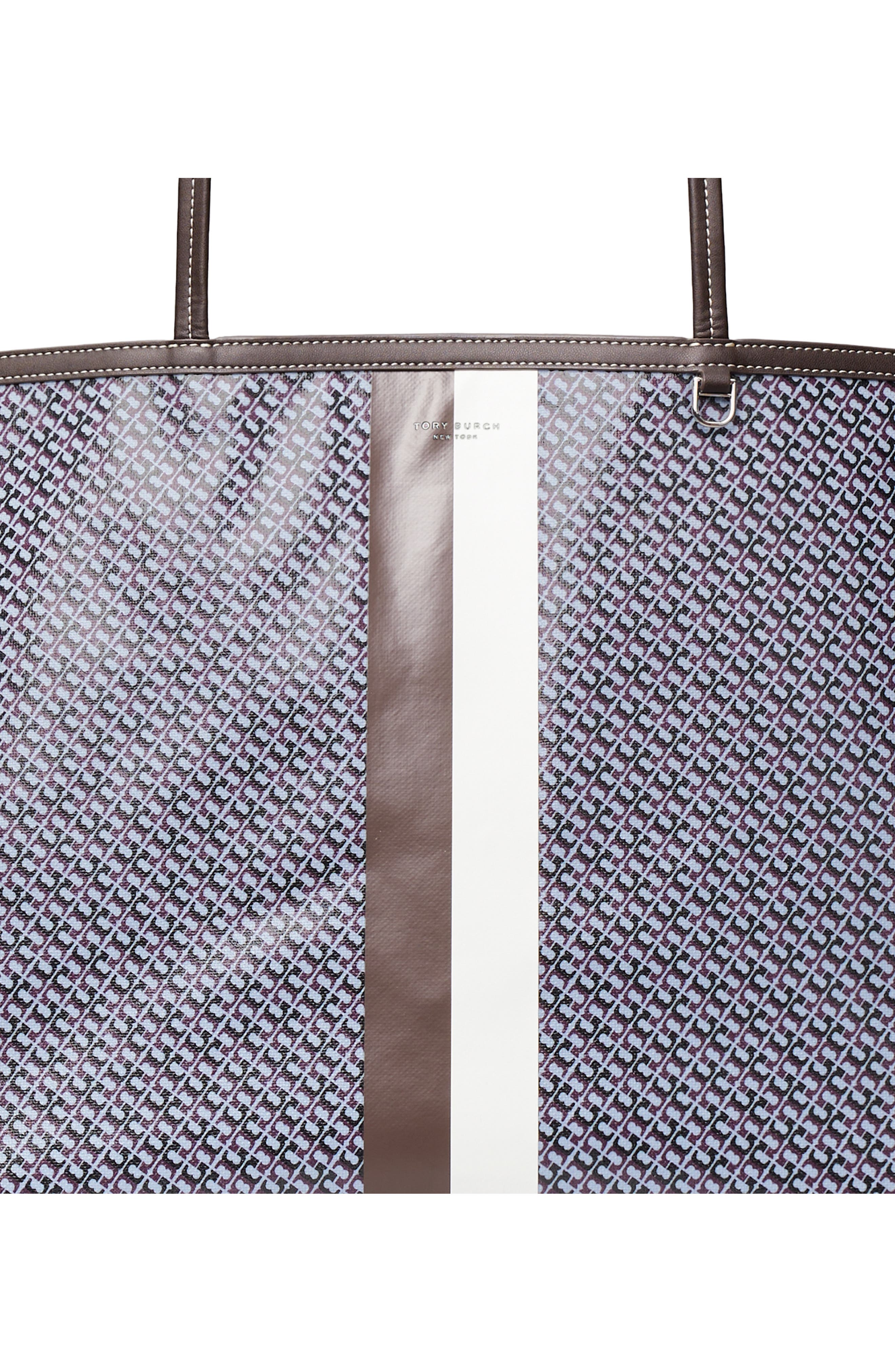 Tory Burch The Racer XL Tote, Alternate, color, Blue