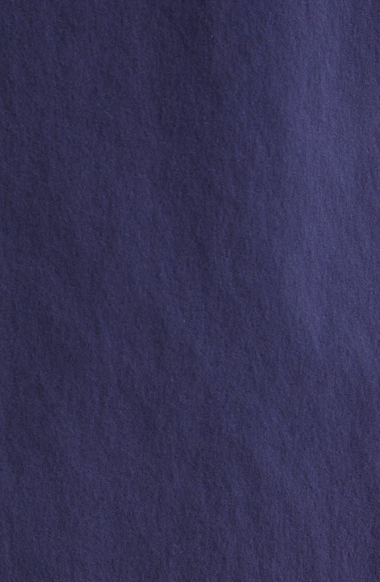 Moncler Tara Stretch Nylon Utility Shirt Jacket, Alternate, color, Navy Blue