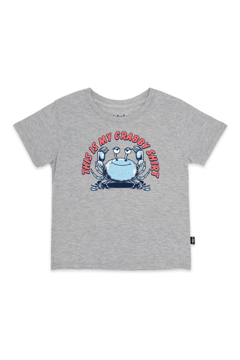Vintage Cotton Graphic T-Shirt, Alternate, color, HEATHER GREY