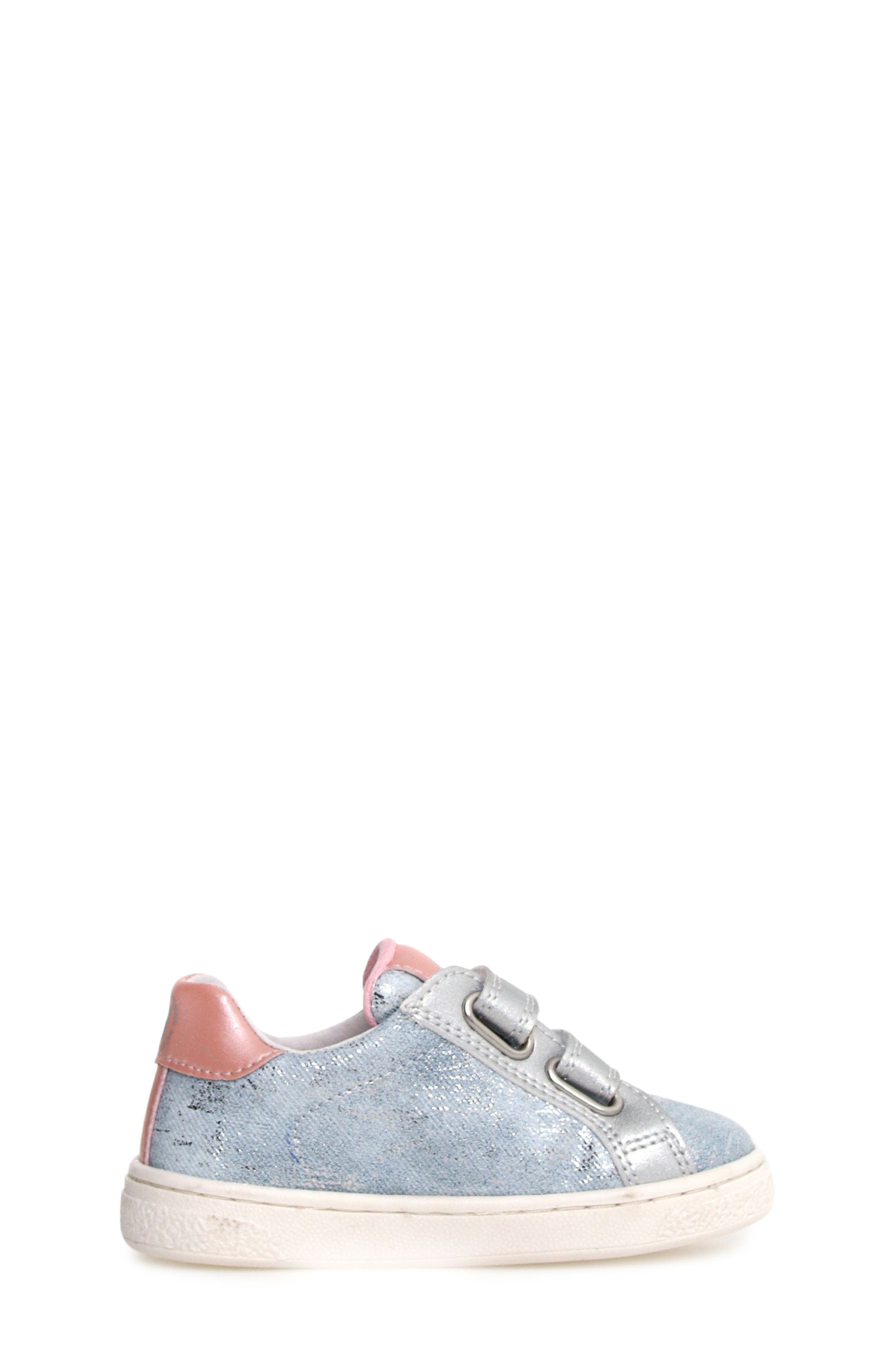 Naturino Pinn Sneaker, Alternate, color, Dream-Silver-Pink
