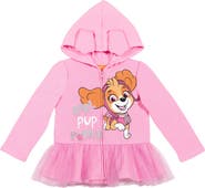 PAW PATROL Skye Girls' Fleece Zip-Up Hoodie