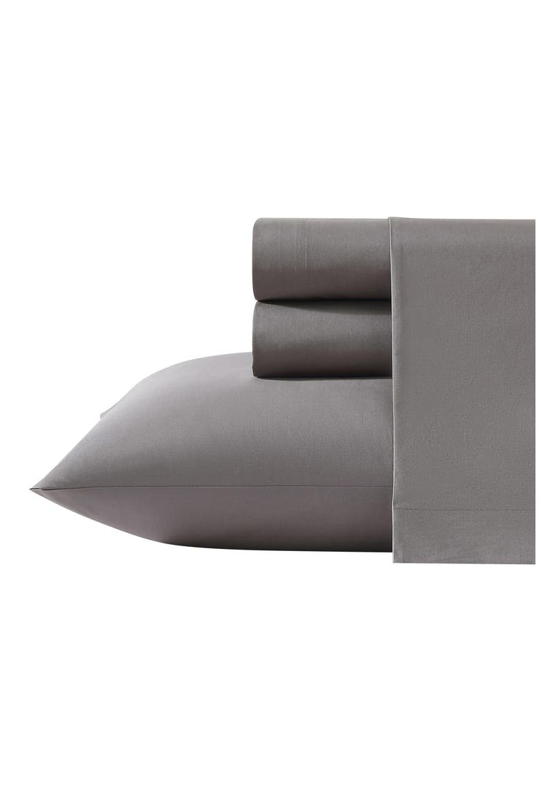 Cool Comfort Sheet Set, Main, color, MEDIUM / DARK GREY