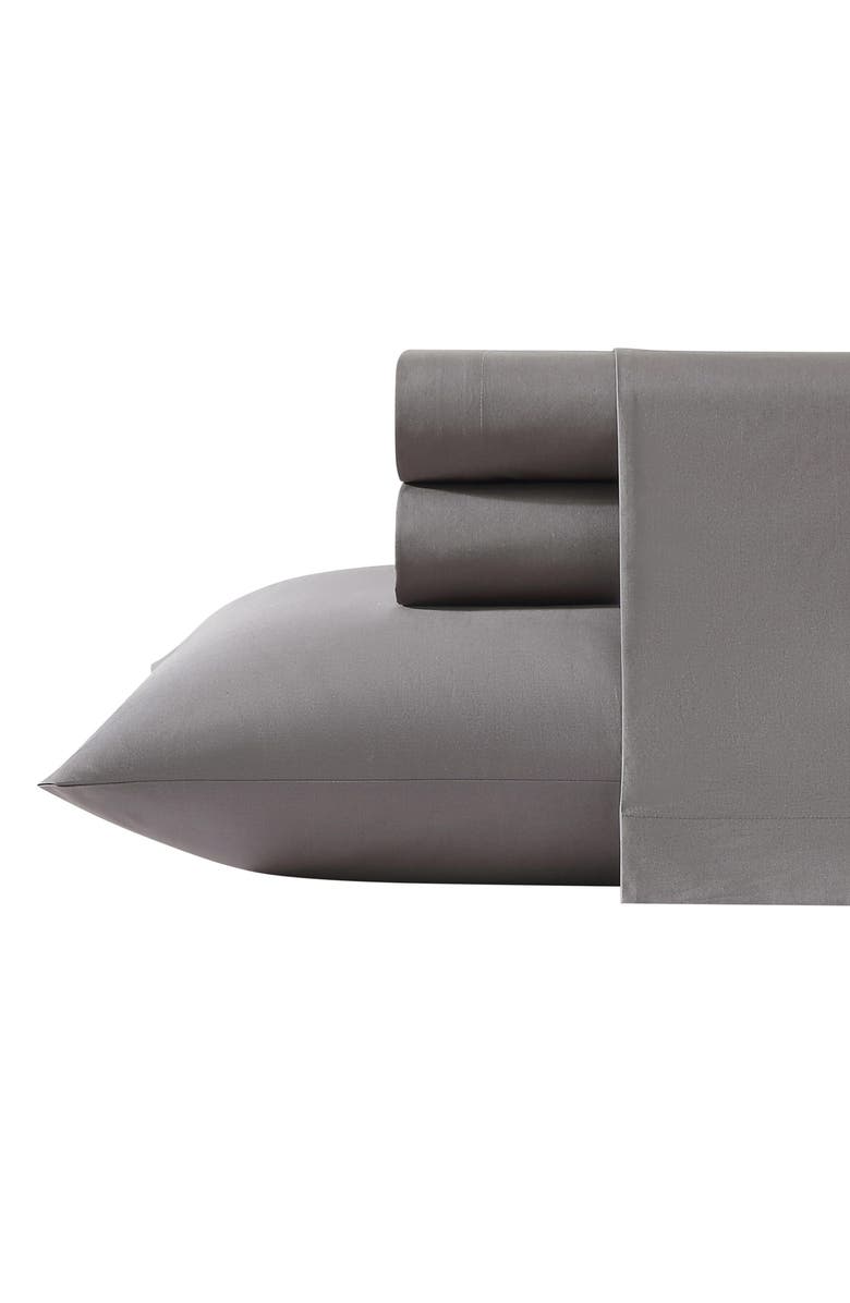 Vera Wang Cool Comfort Sheet Set, Main, color, Medium / Dark Grey