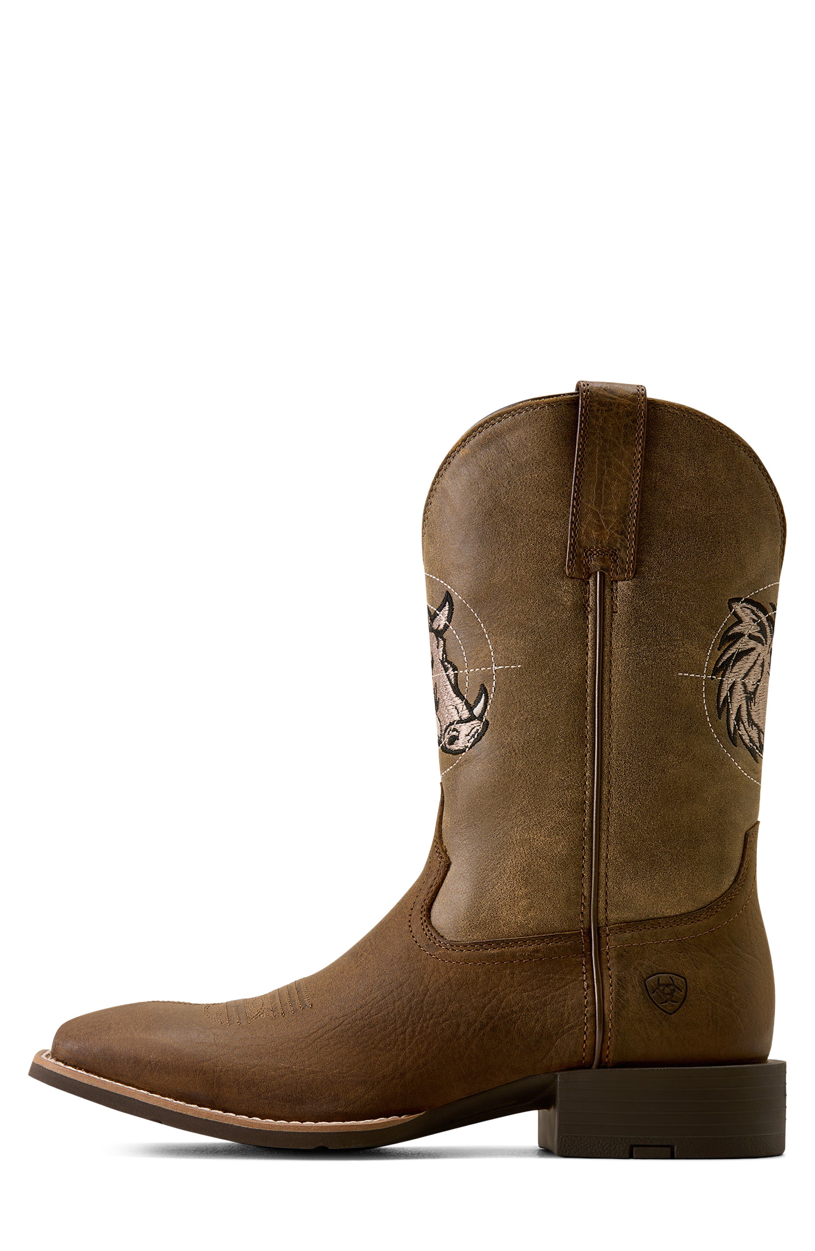 Sport Crosshog Leather Western Boot, Alternate, color, WILD TAUPE