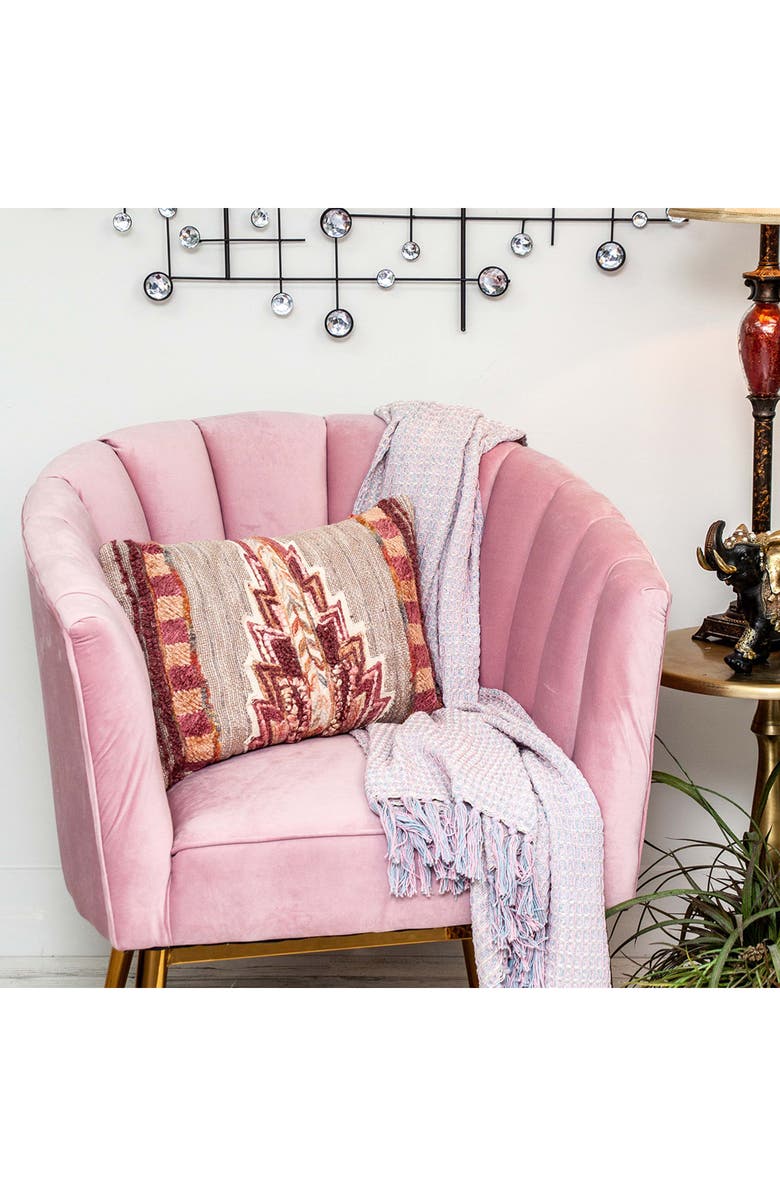 PARKLAND COLLECTION Adara Embroidered Throw Pillow, Alternate, color,