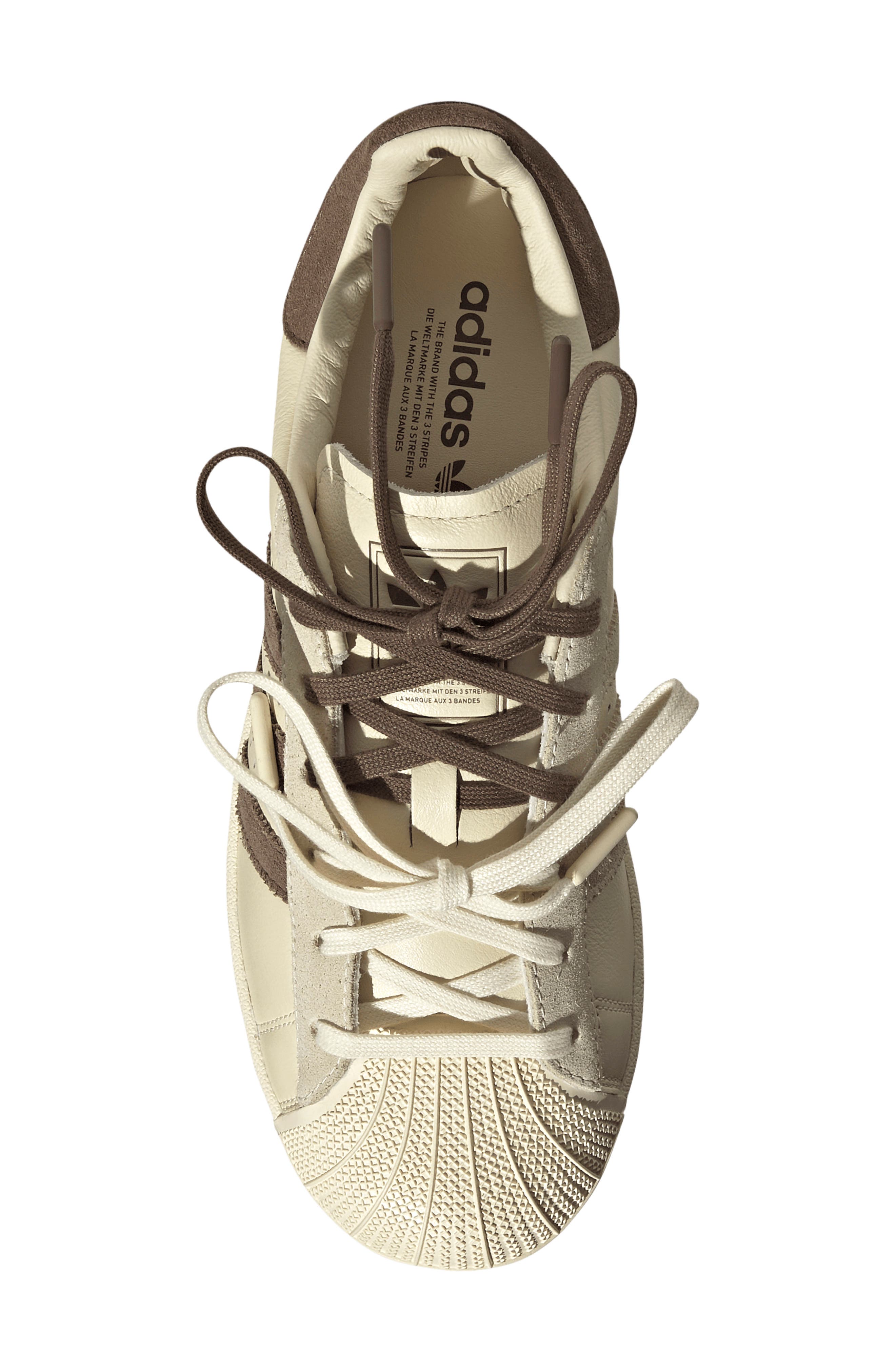 x Molly Mae Superstar II Leather Sneaker, Alternate, color, CREAM SUEDE