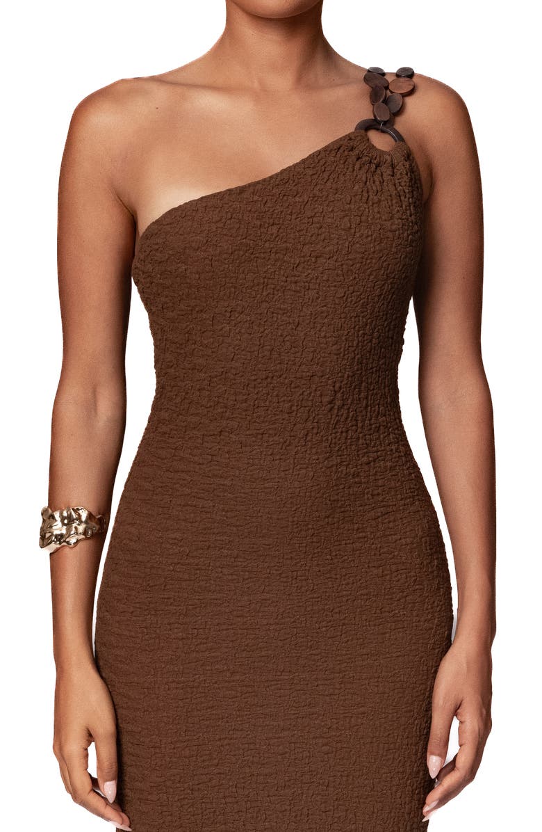 JLUXLABEL Summer in Capri One-Shoulder Maxi Dress, Alternate, color, 