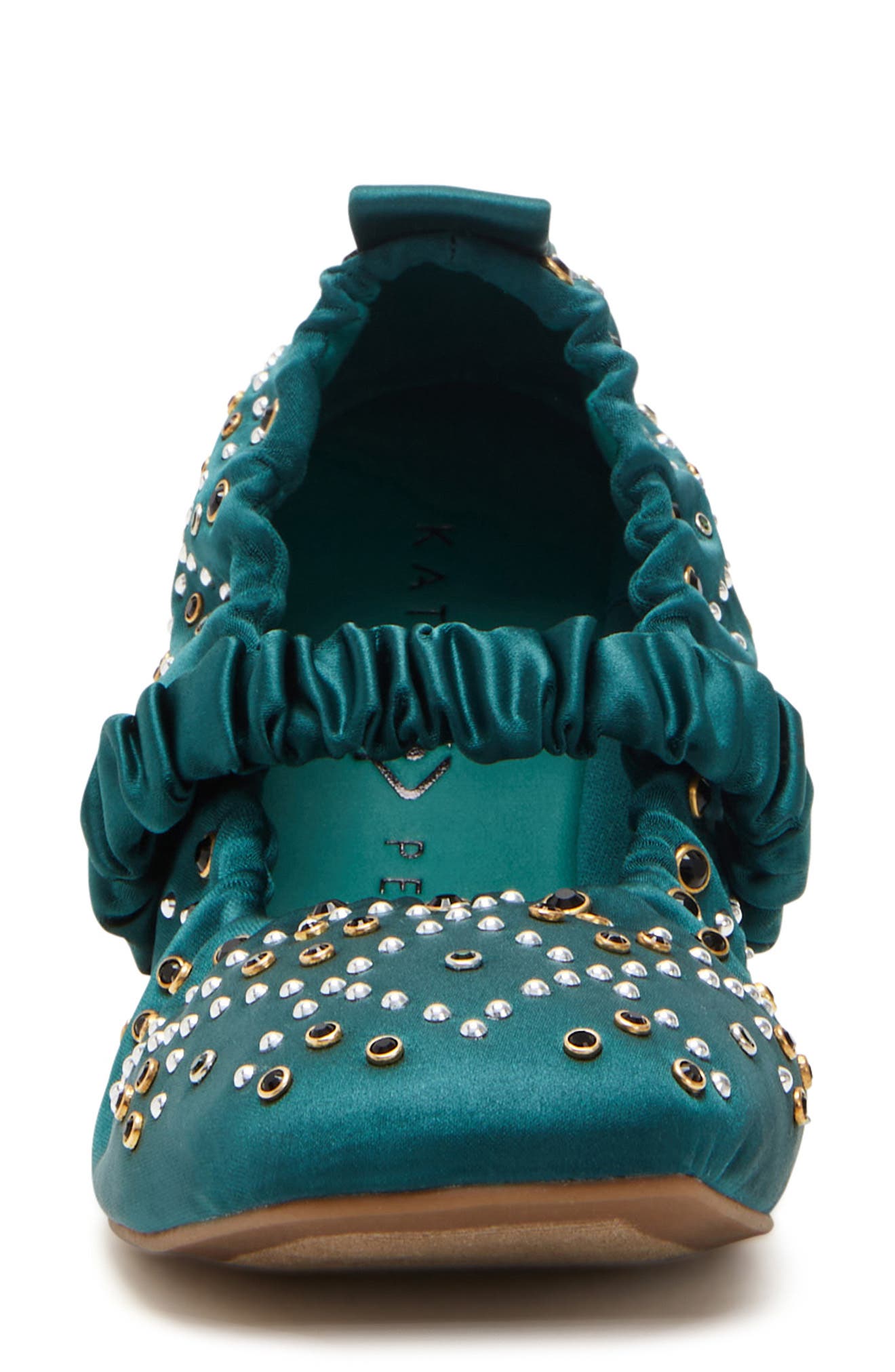 The Jammy Scrunch Square Toe Mary Jane, Alternate, color, SERENE GREEN