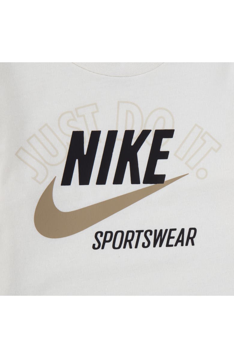 Nike Kids' Retro Just Do It Long Sleeve T-Shirt & Joggers Set, Alternate, color, X1t-Khaki