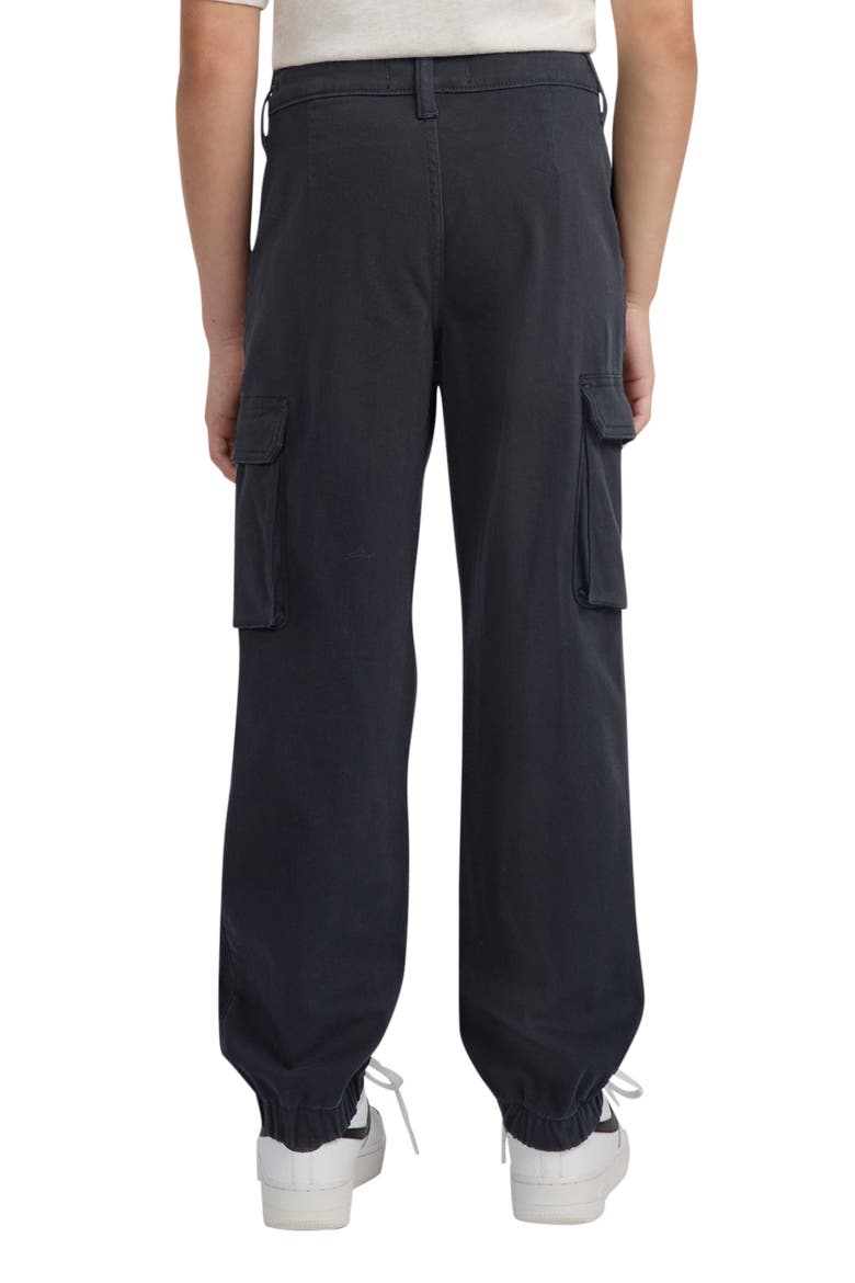 Kids' Elevated Cargo Joggers, Alternate, color, BLACK