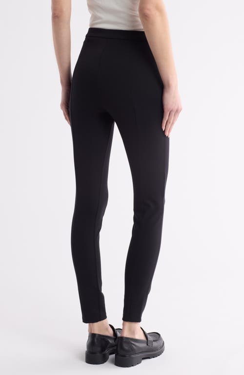 Theory Skinny Fit Pants In Black