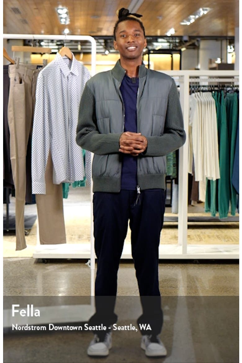 Ted Baker London Insulated Sweater (Men) | Nordstrom