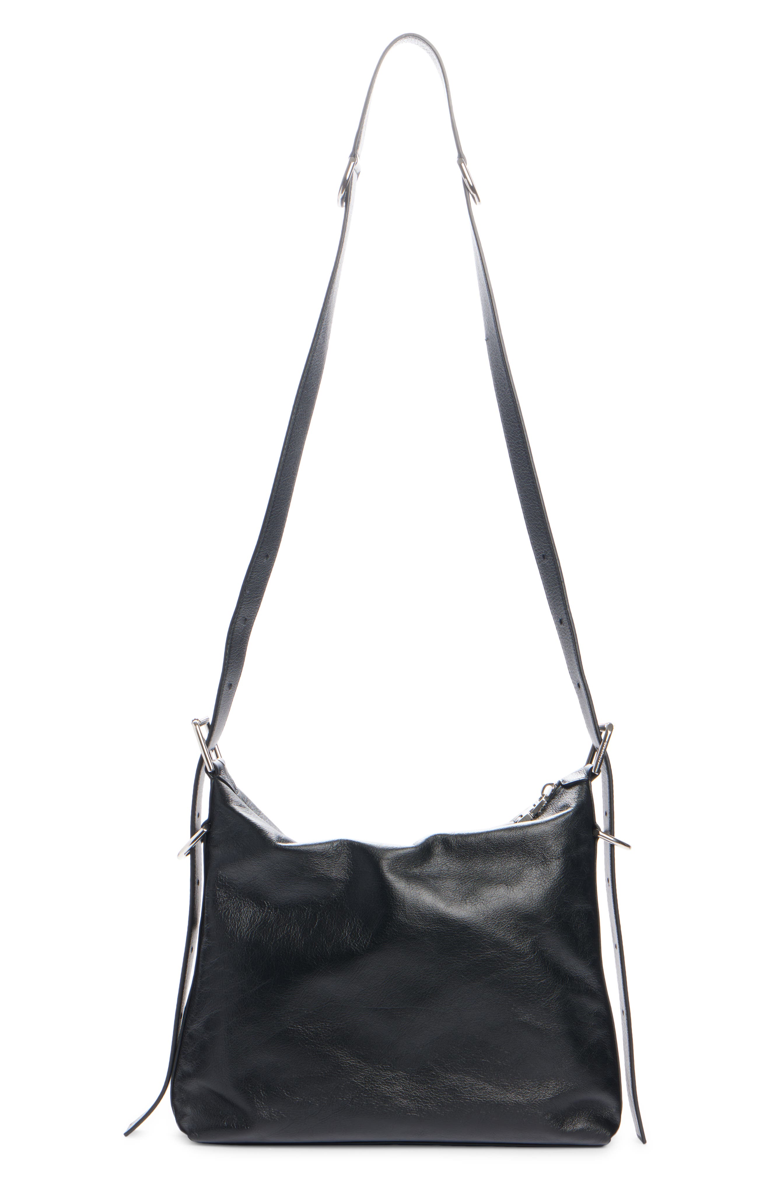 Givenchy Small Voyou Leather Crossbody Bag, Alternate, color, 