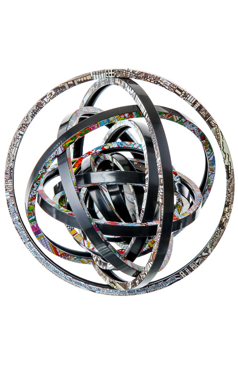 Spin Flip Charles Fazzino 2L 14 Rings 2In1 8+, Alternate, color, Multicolored