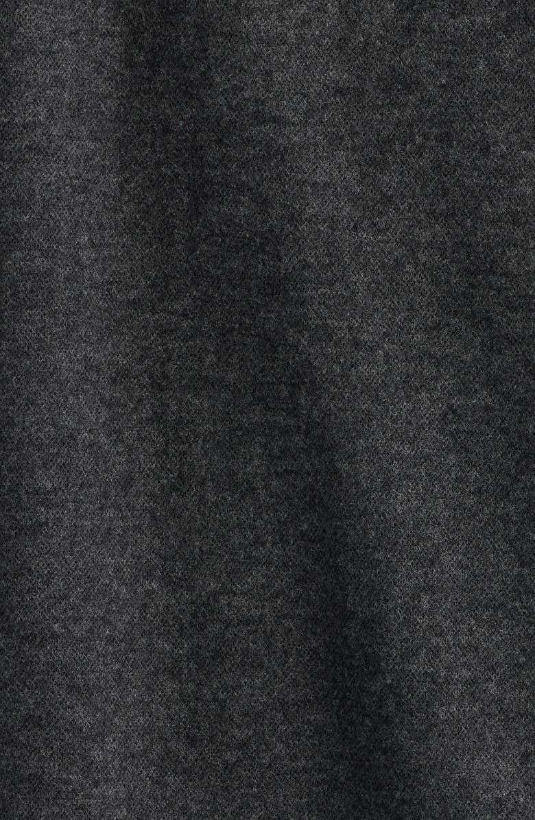 Rip Curl Grid Stretch Fleece Button-Up Shirt, Alternate, color, Black Marle