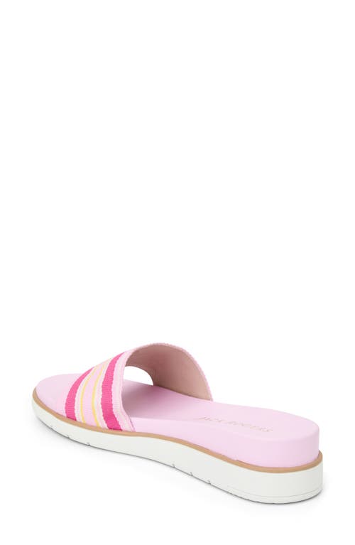 Jack Rogers Bayview Slide Sandal In Pink Multi