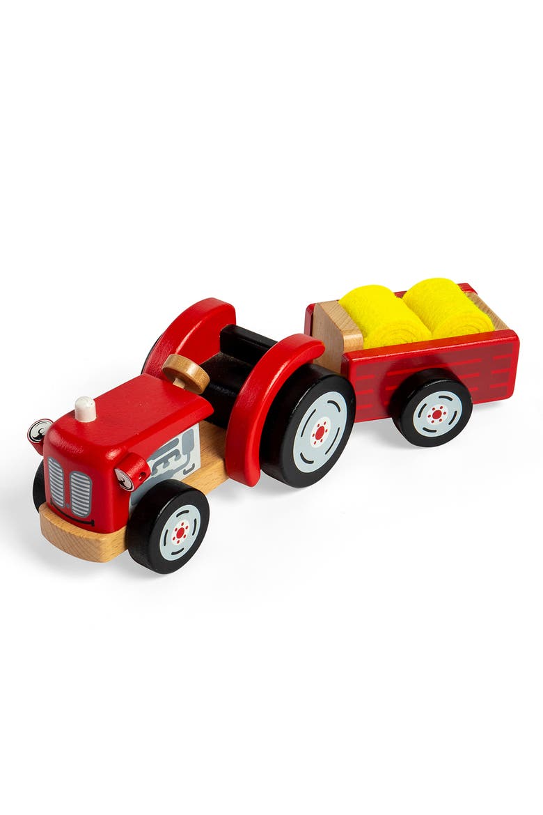 Tractor and Trailer, Alternate, color, Red