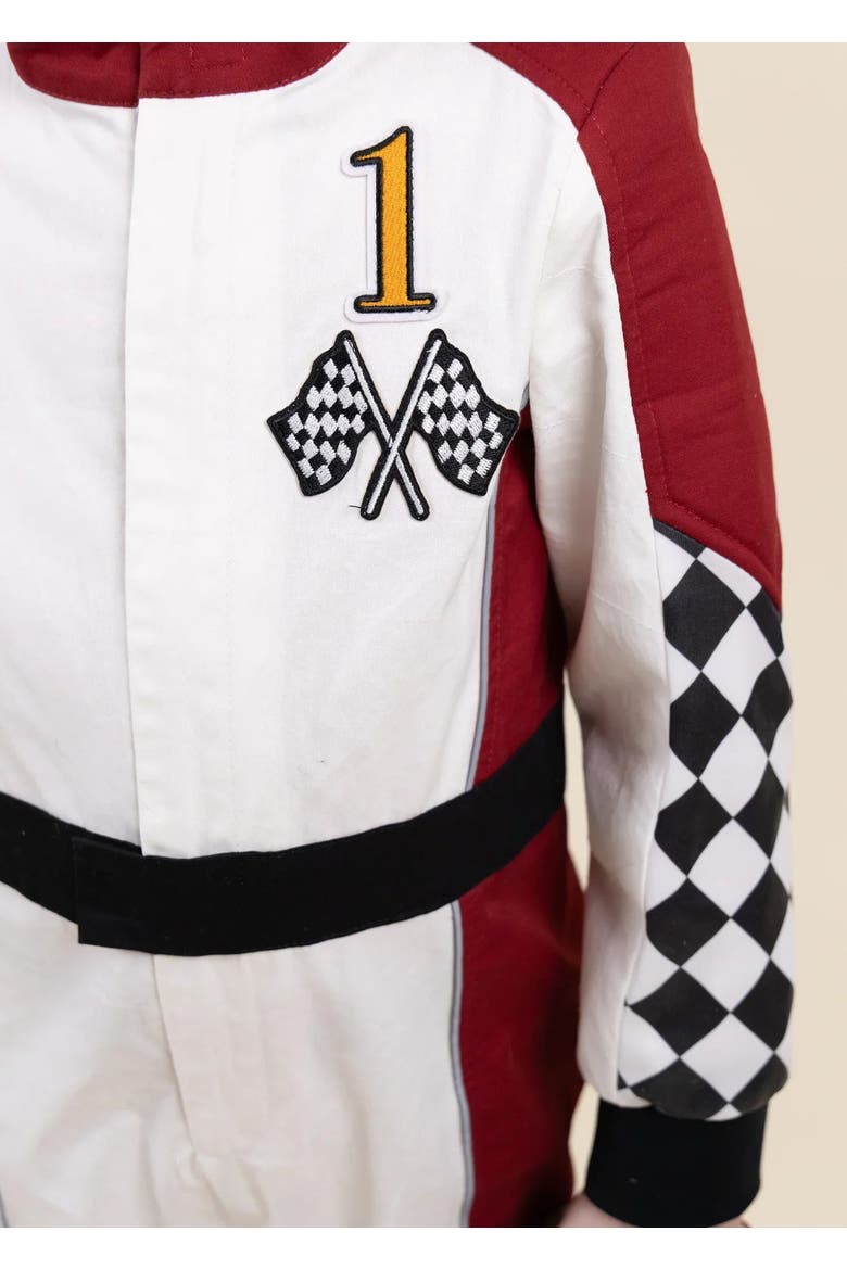Car Racer Play Costume, Alternate, color, Multicolor