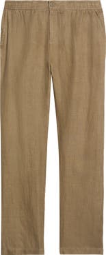 Bugatchi Tristan Drawstring Linen Pants