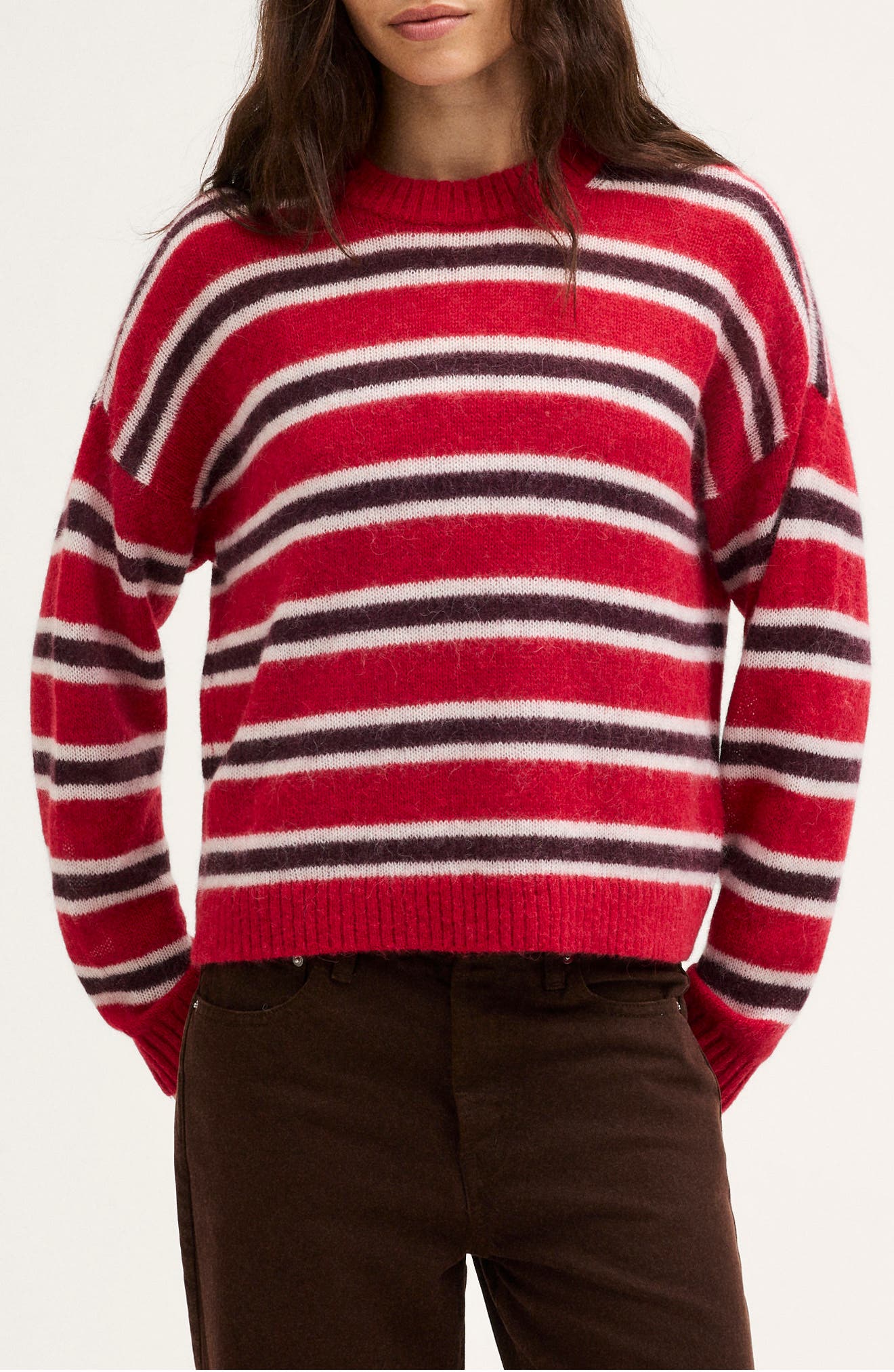 selected CRIMSON TRIO STRIPE
