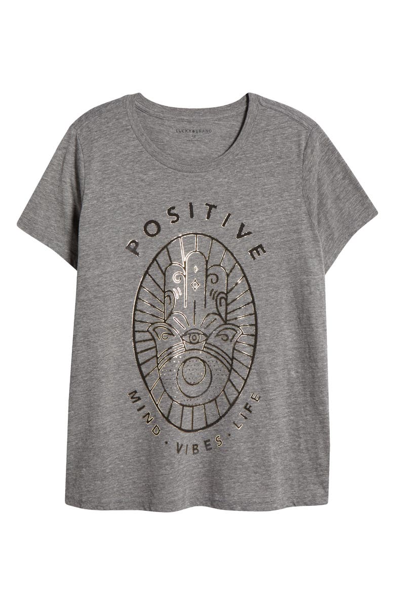 Lucky Brand Positive Hamsa Boyfried Graphic T-Shirt, Alternate, color, 