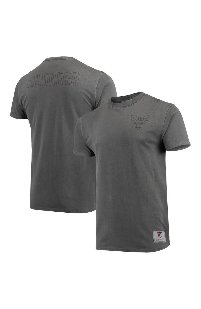 Mitchell & Ness Men's Mitchell & Ness Black D.C. United Washed Out T-Shirt, Main, color, 