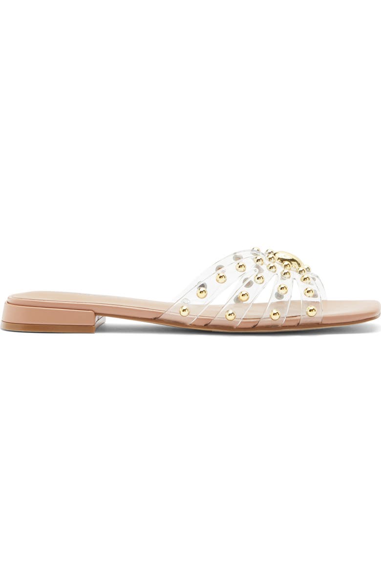 Abound Avianna Studded Slide Sandal, Alternate, color, Clear