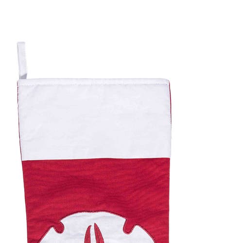C & F Home C&f Home Sand Dollar Stocking In Red