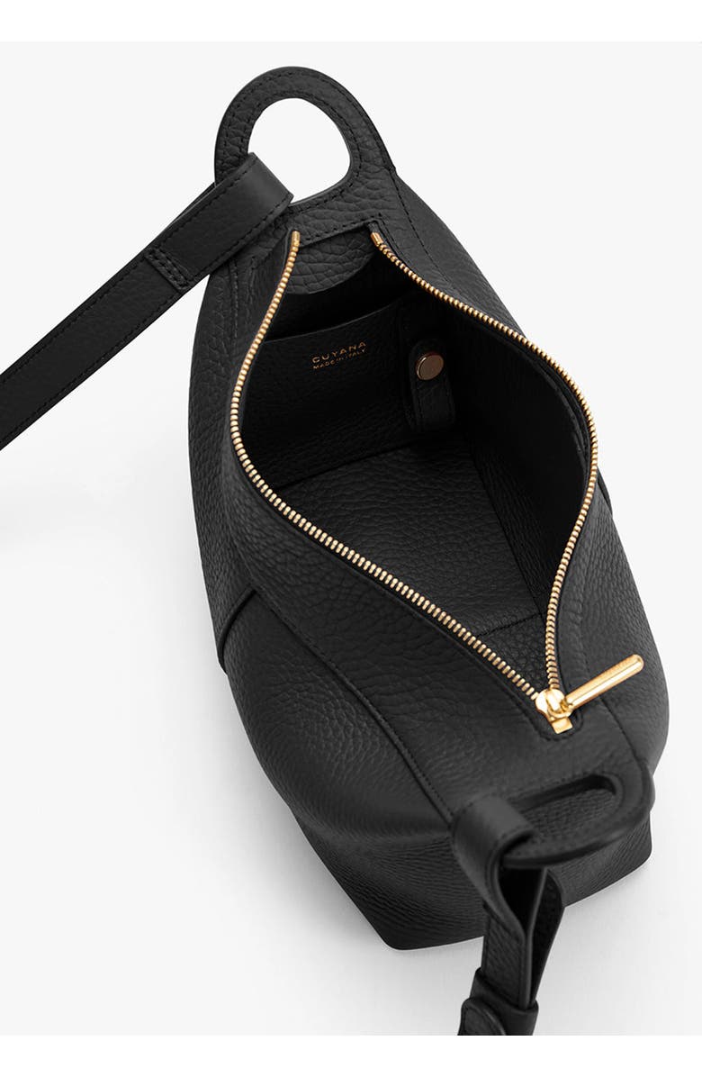 Cuyana Mini Paloma Bag, Alternate, color, Black