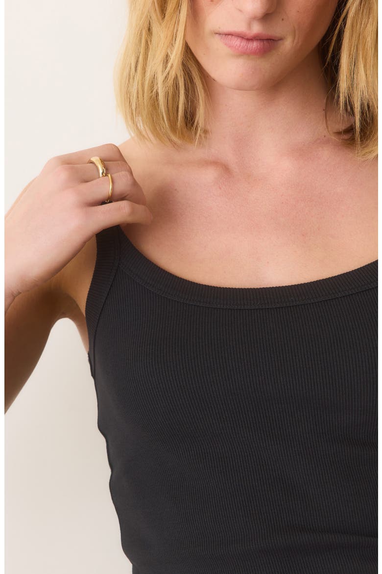 Lexi Sun-In Crop Rib Camisole, Alternate, color, BLACK