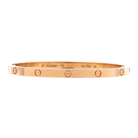Love Bracelet 18K Rose Gold Small