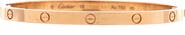 Pre-Owned Cartier Love Bracelet 18K Rose Gold Small