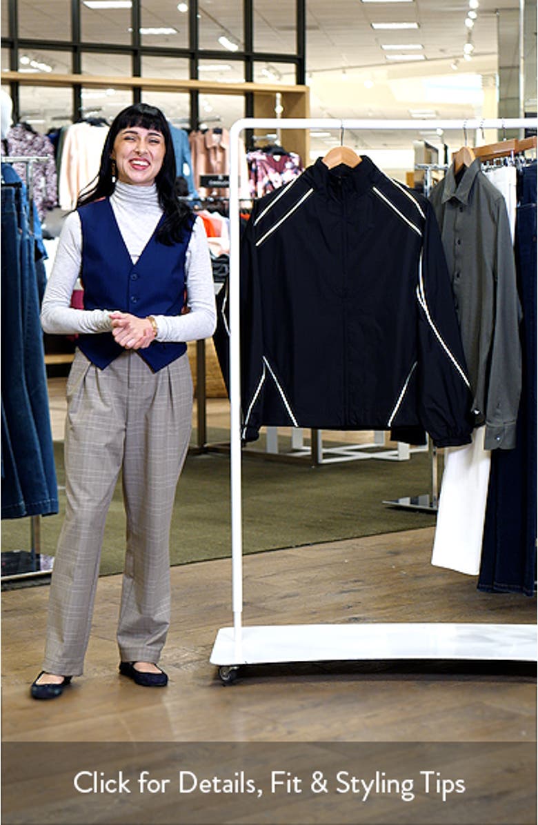 Regular Fit Ripstop Track Jacket, sales video thumbnail