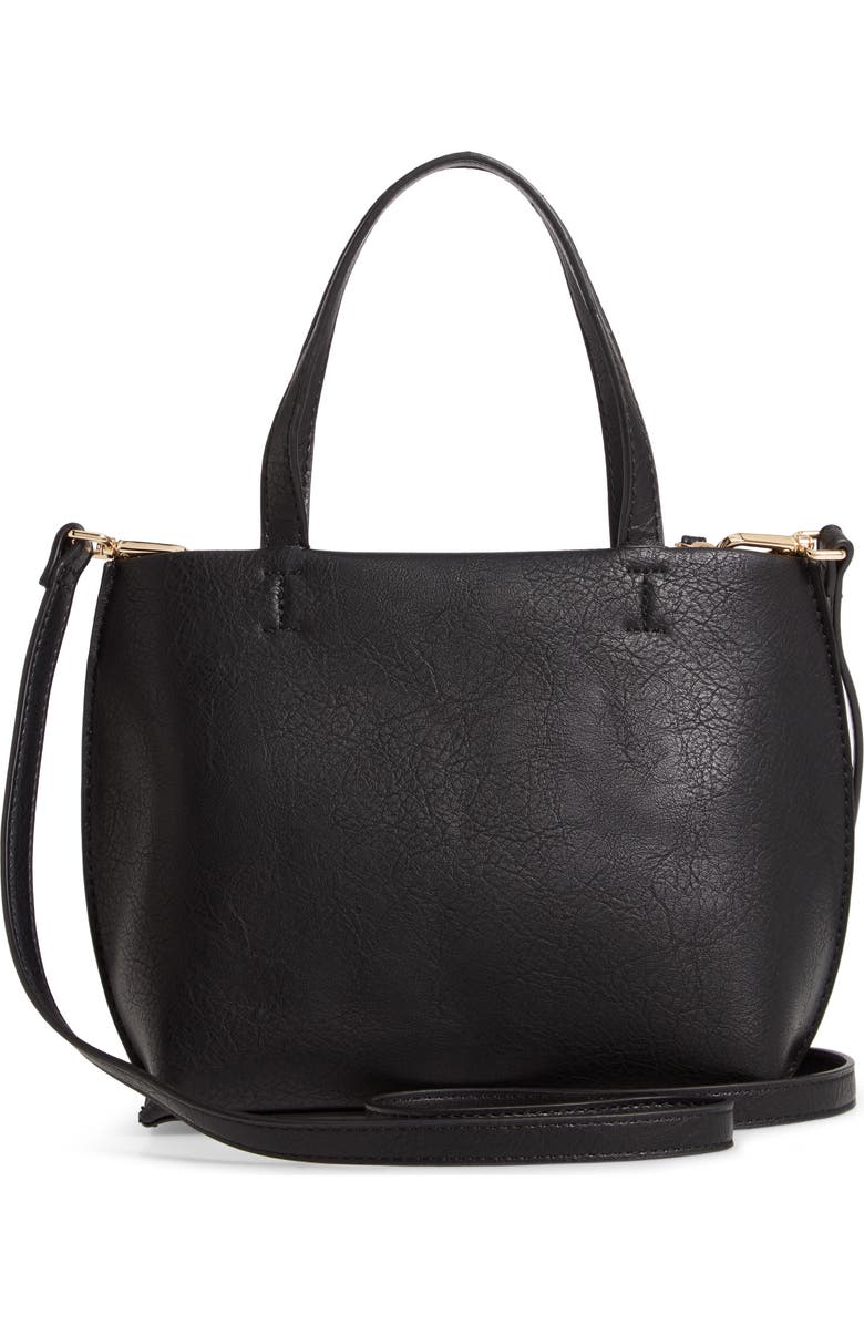 Sole Society Faux Leather Tote, Alternate, color,