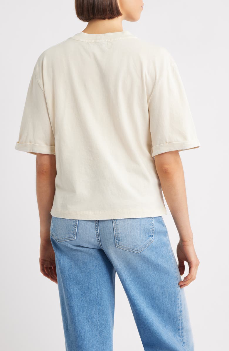 CITY BLUES Coram Graphic Oversize T-Shirt, Alternate, color, Bone White