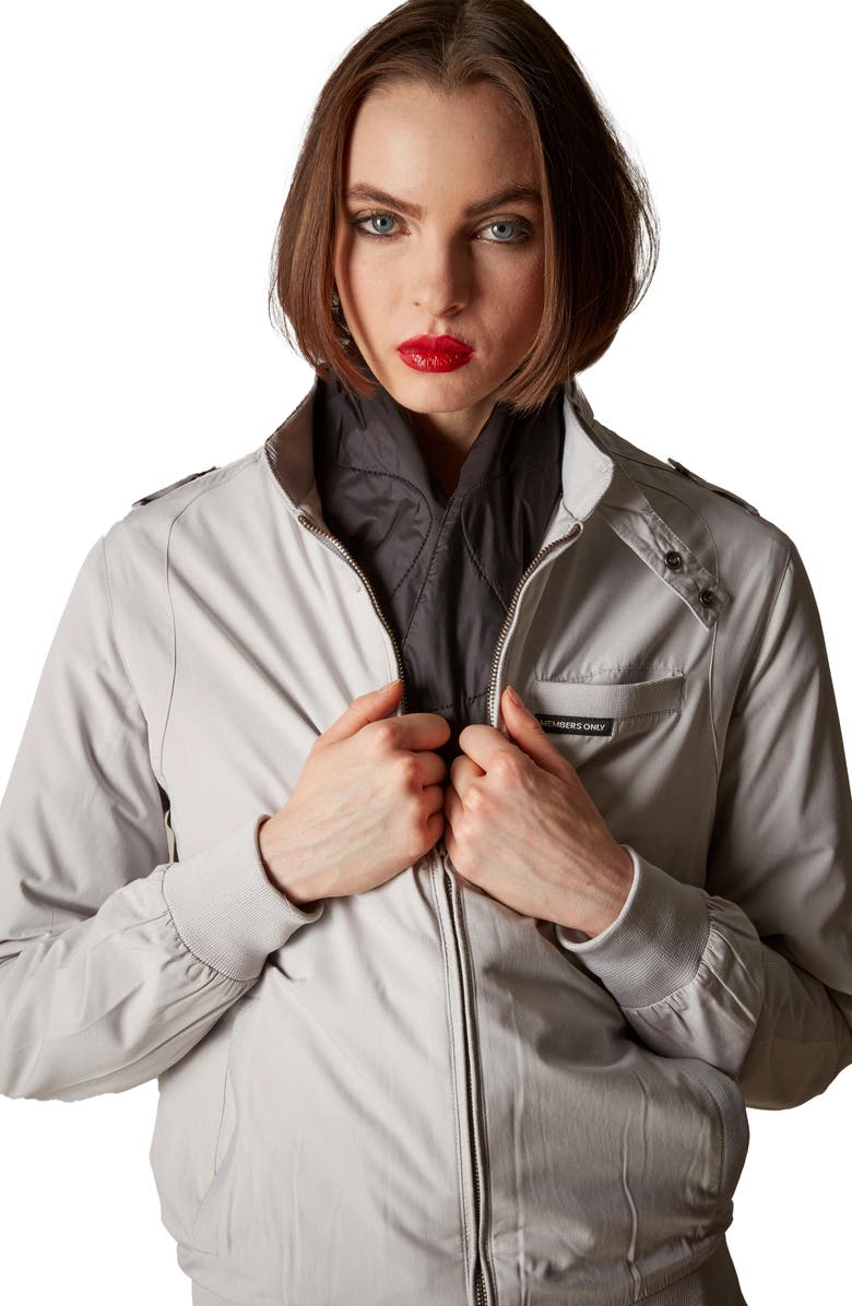 Members Only Quilted Scarf, Alternate, color, Black