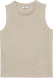 Reiss Amy Linen Tank