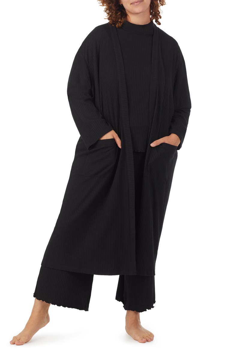 Refinery29 Rib Open Cardigan, Alternate, color,