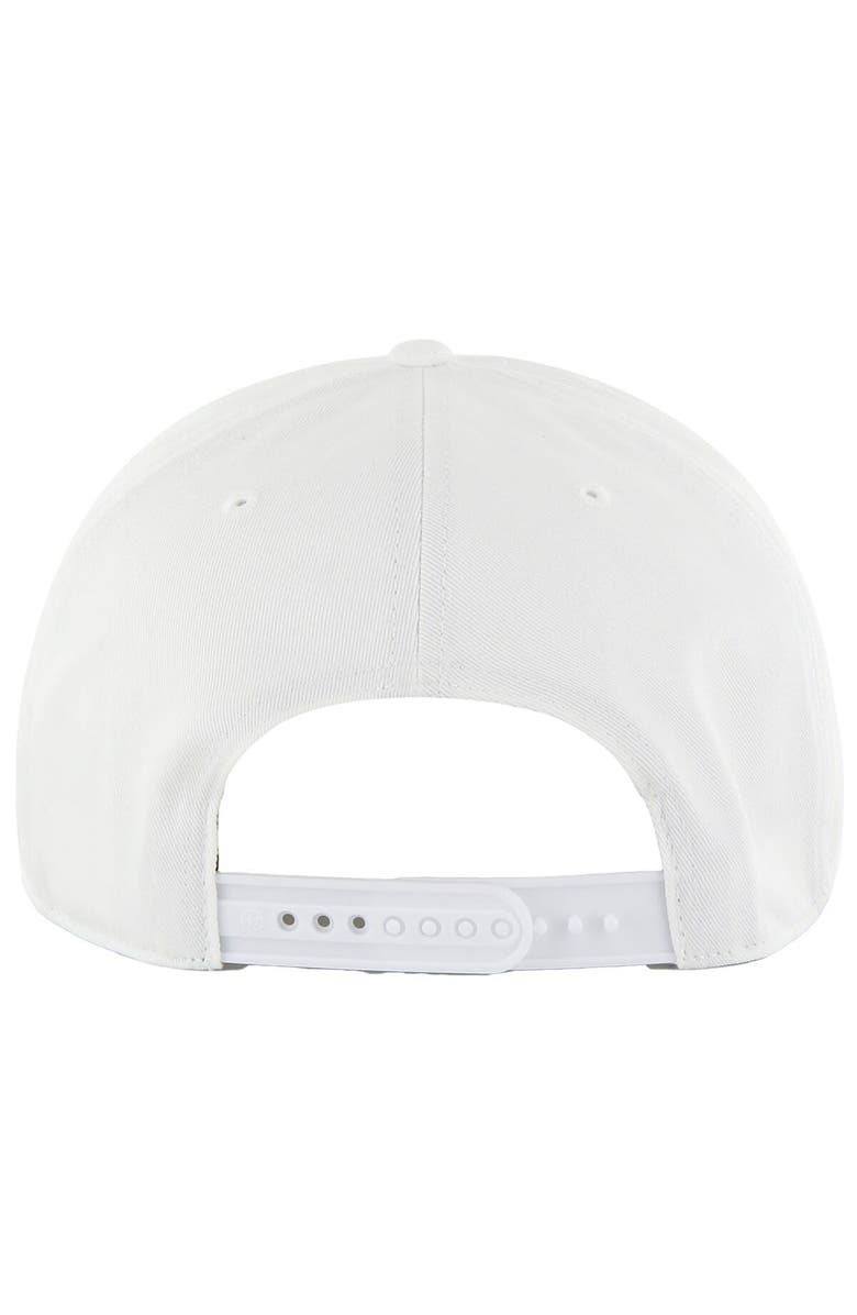 '47 Men's '47 White Arizona Cardinals Roscoe Hitch Rope Adjustable Hat, Alternate, color, 