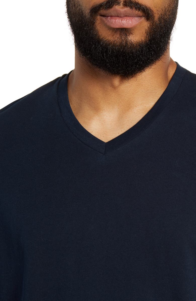 Vince Regular Fit Garment Dyed V-Neck T-Shirt, Alternate, color, Washed Coastal