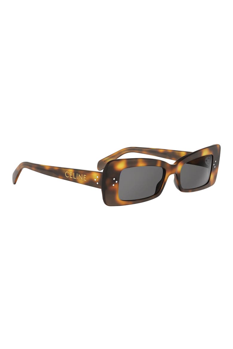 52mm Rectangular Sunglasses, Alternate, color, BLONDE HAVANA / SMOKE
