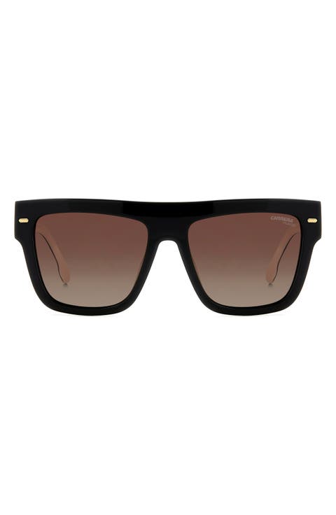 55mm Flat Top Sunglasses