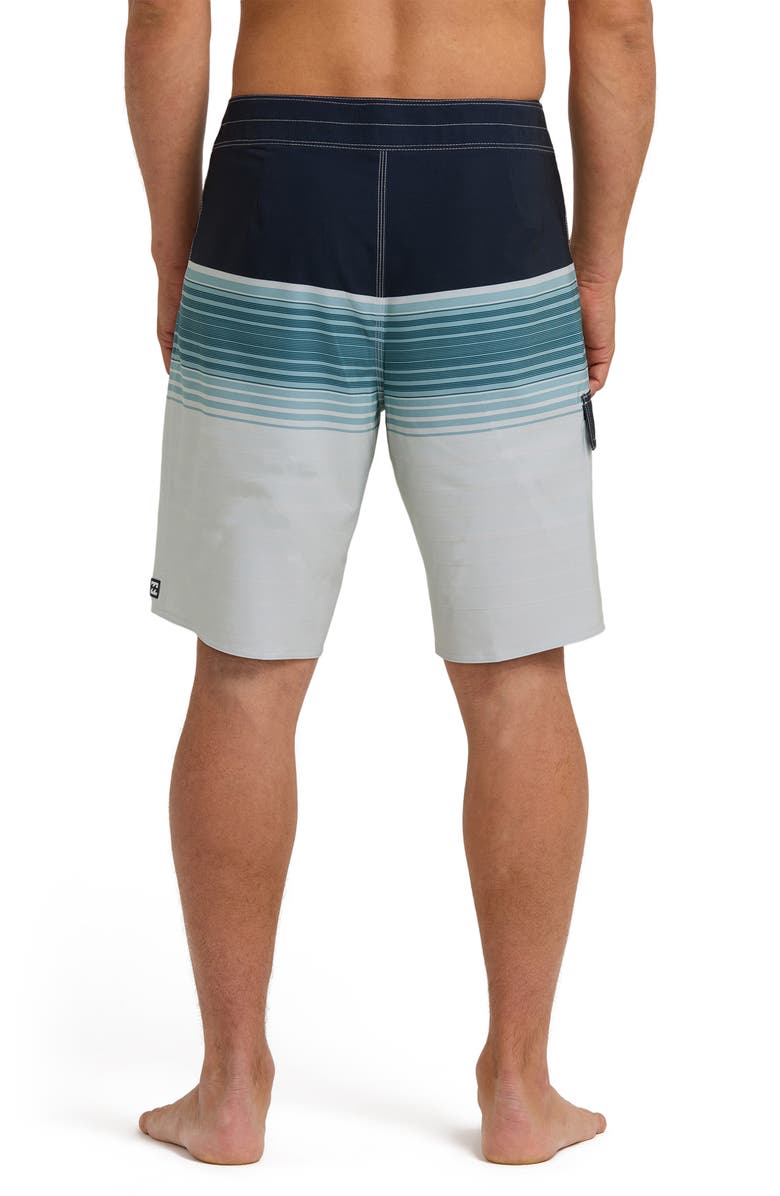 Billabong All Day Stripe Board Shorts, Alternate, color, Wisp Blue