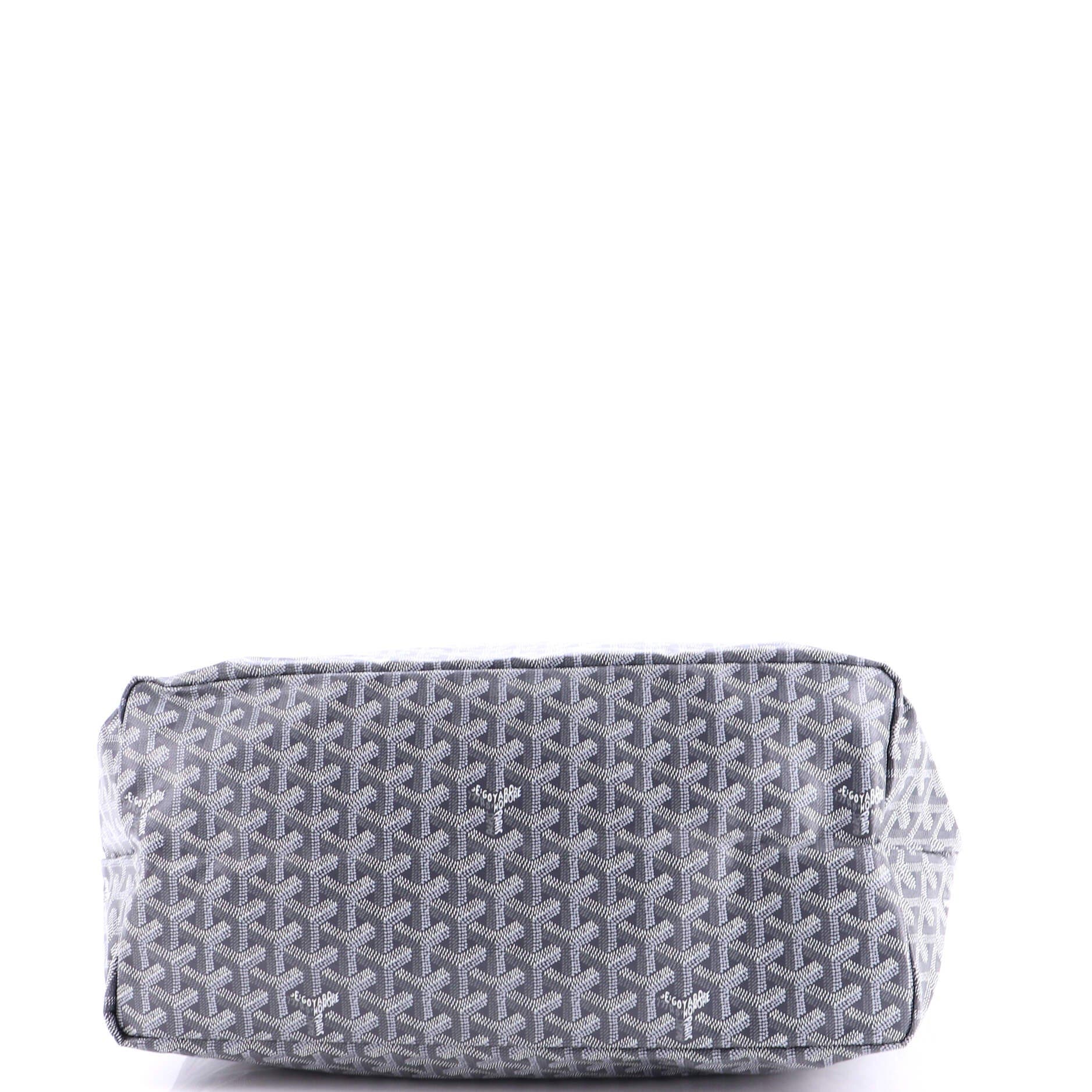 Pre-Owned Goyard Saint Louis Tote Coated Canvas GM, Alternate, color, Gray