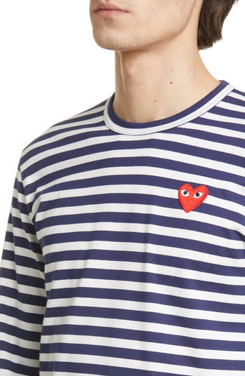 Comme des Garçons PLAY Stripe T-Shirt | Nordstrom