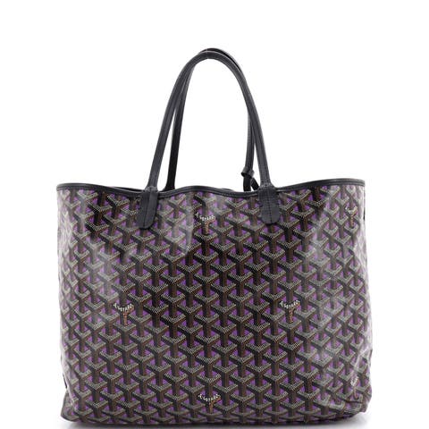 Saint Louis Tote Claire Voie Coated Canvas PM
