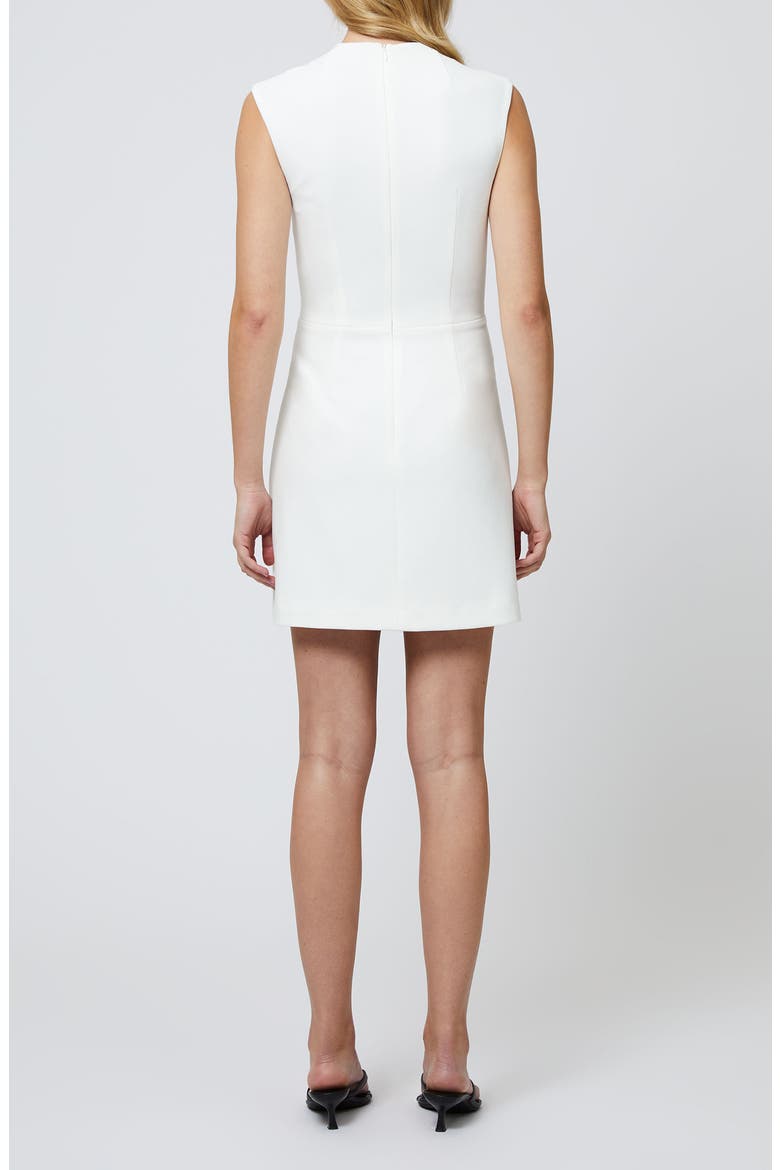 Whisper Notched Neck Minidress, Alternate, color, SUMMER WHITE