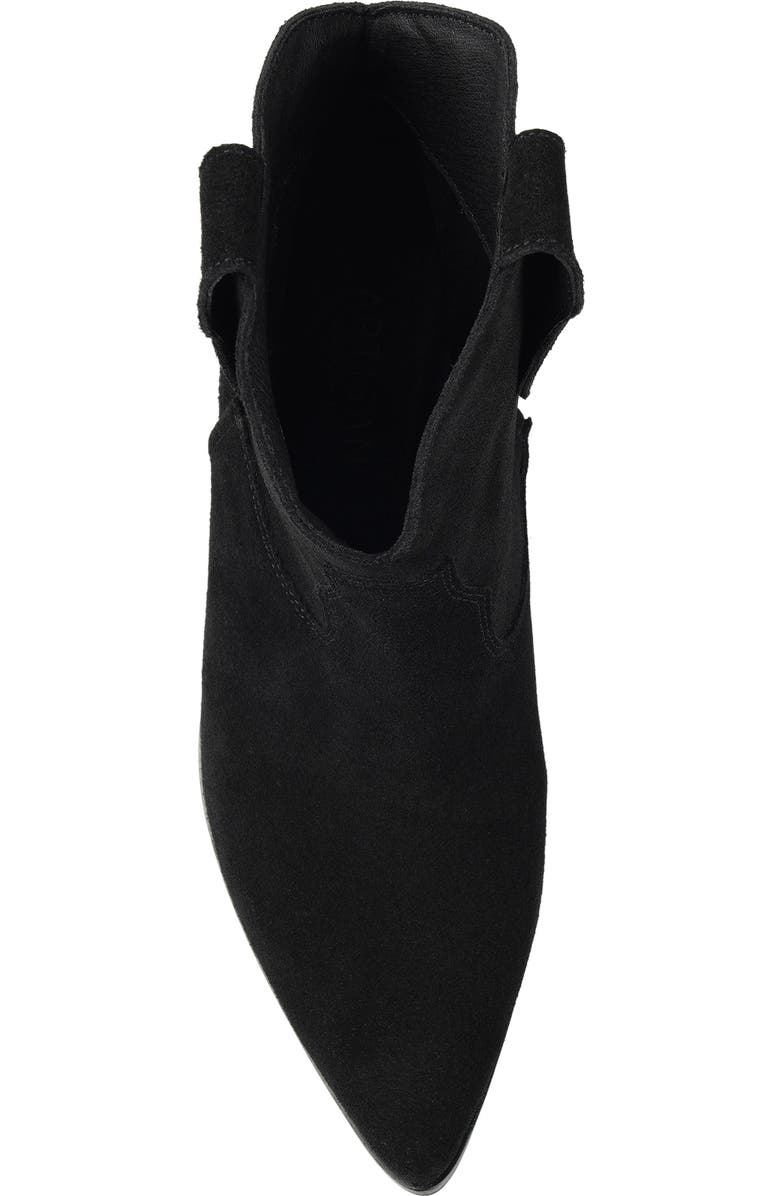 Artisan Crafted By Zigi Izzy Western Boot, Alternate, color, Black Suede
