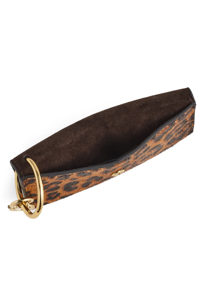 The Zip Leather Card Case Wallet, Alternate, color, CARAMEL MULTI